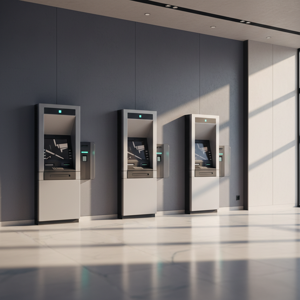 A network of secure financial endpoints under AI-driven predictive maintenance